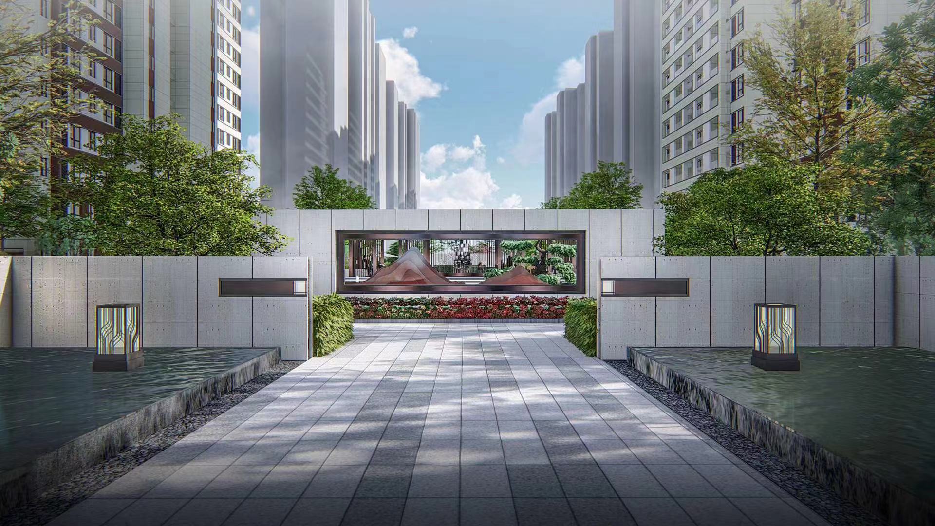 天汇龙城实景图