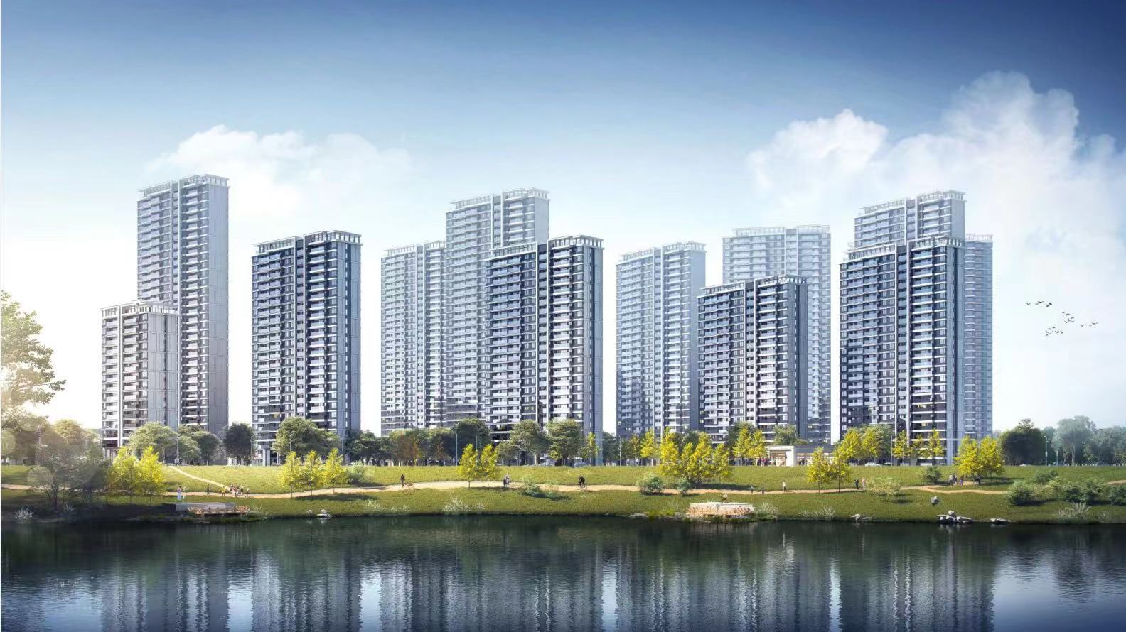 中铁阅湖郡效果图