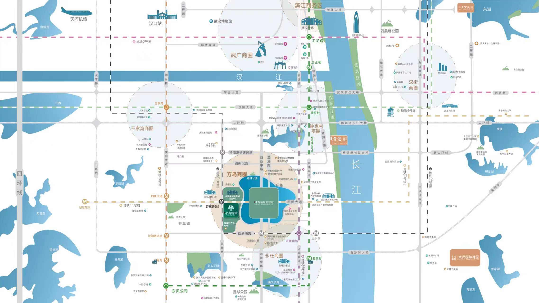 方岛金茂晓棠位置交通图