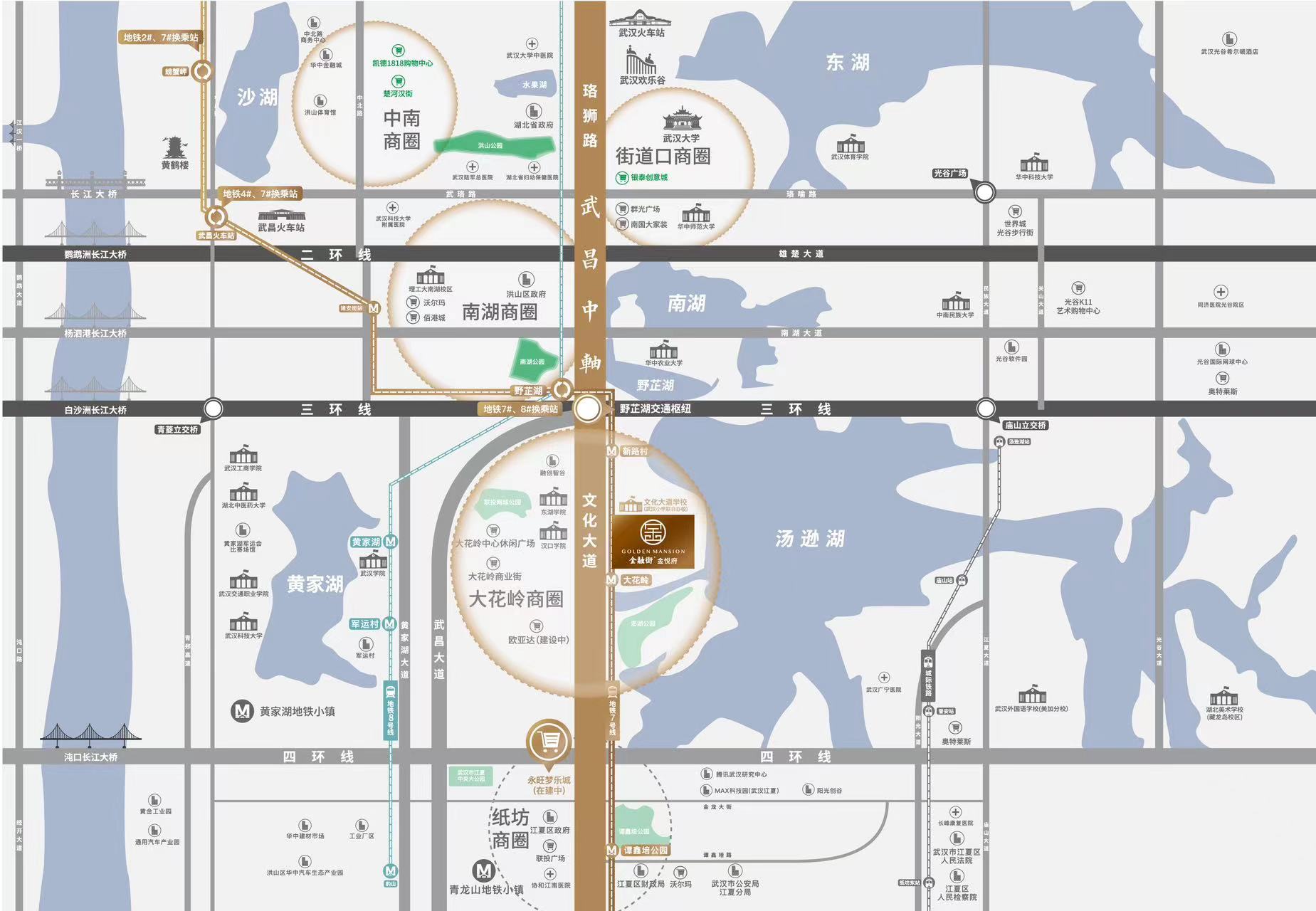 金融街金悦府位置交通图