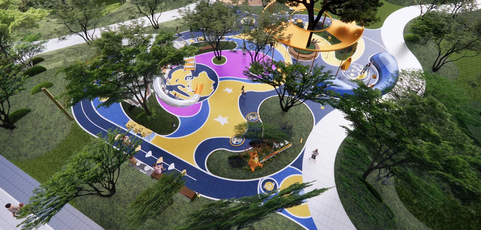 新城桃李郡效果图