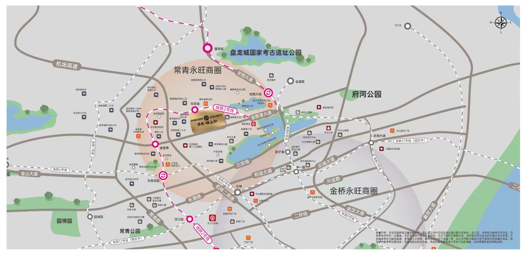 保利锦上印位置交通图