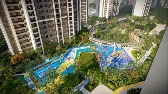 幸福湾星语实景图