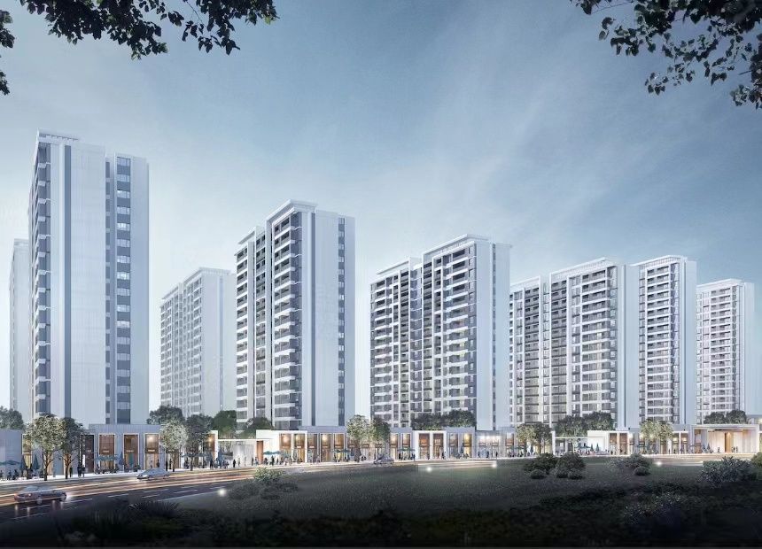 保利明玥晨光效果图