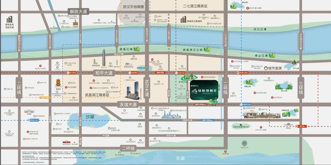 绿城梧桐里位置交通图