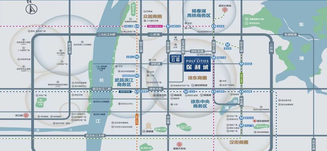 保利城七期.云廷位置交通图