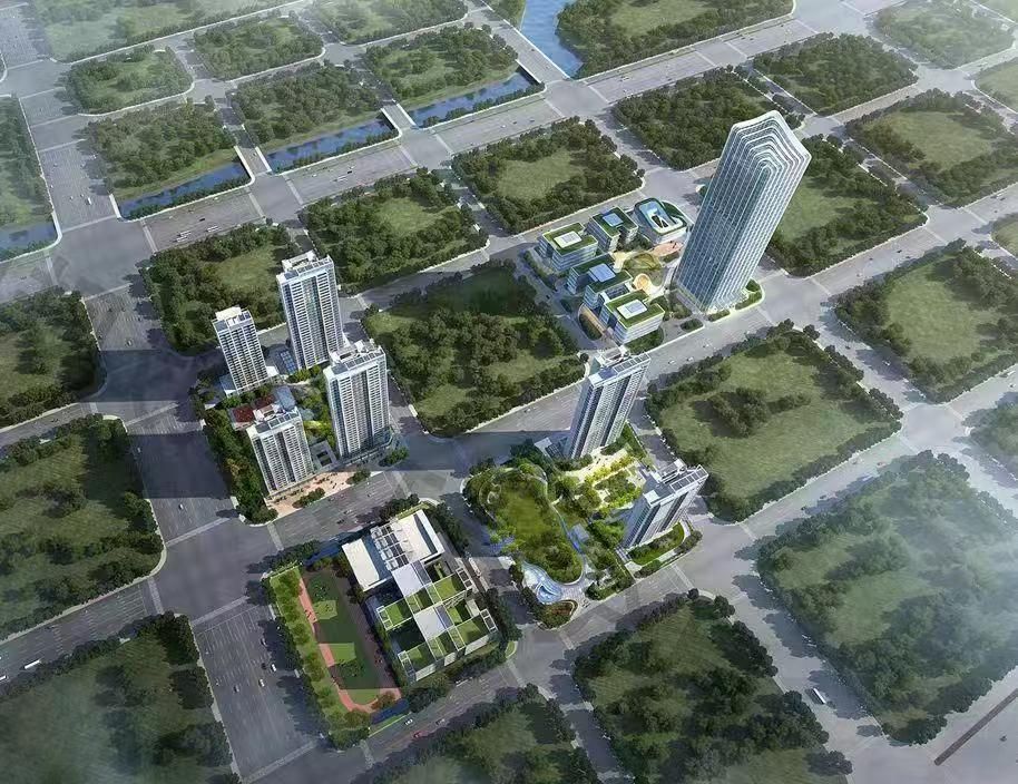 长江国际绿创中心效果图