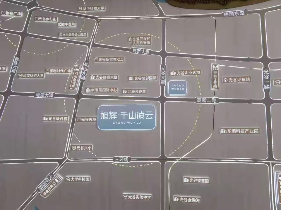 旭辉千山凌云位置交通图