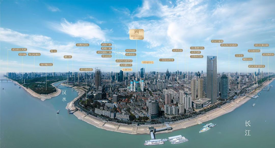 武汉.江城府位置交通图