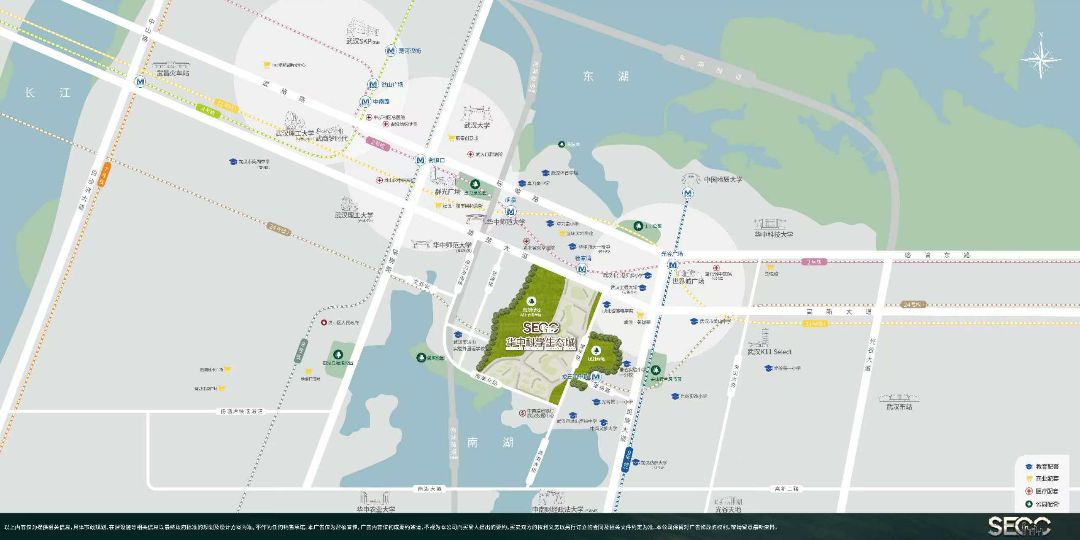 华中科学生态城.嘉悦府位置交通图