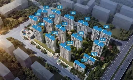 中国铁建.江语城效果图