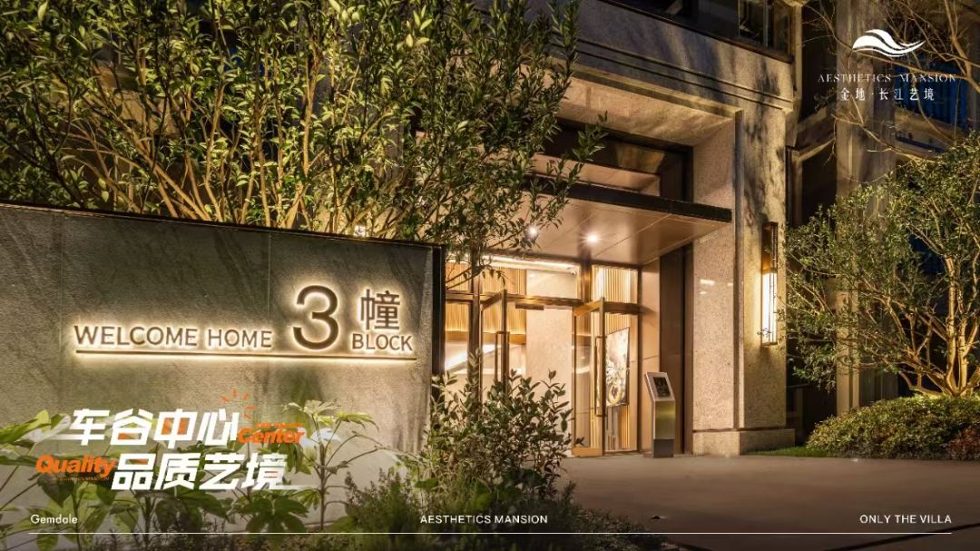 金地长江艺境实景图