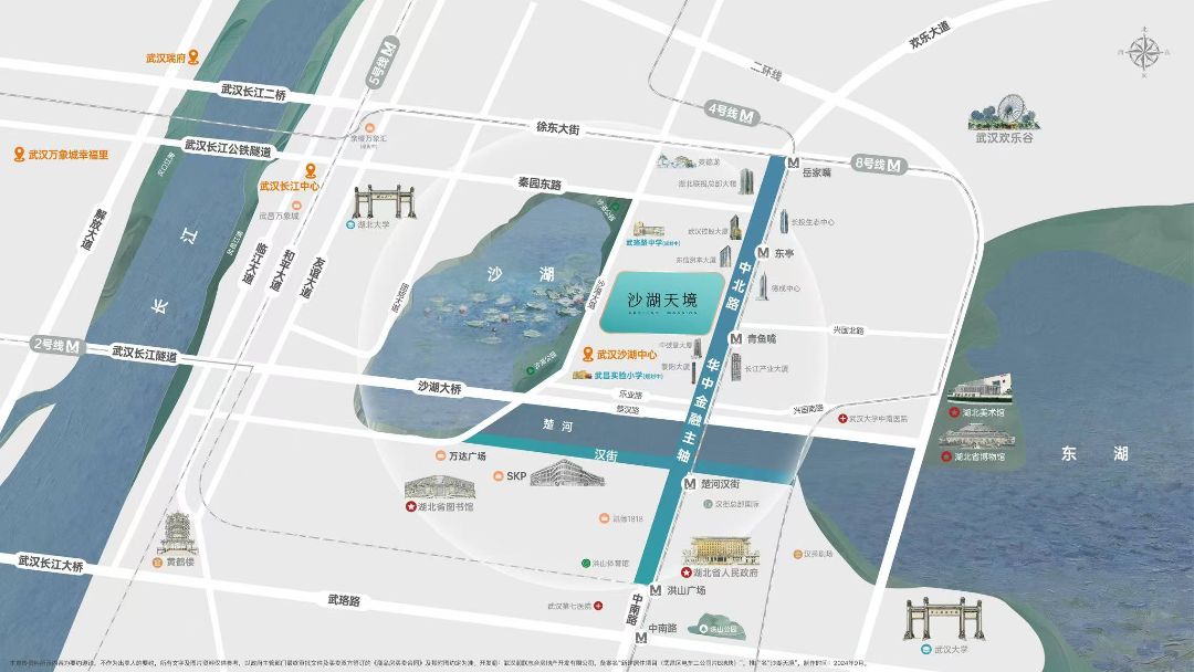 沙湖天境位置交通图