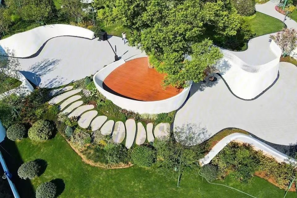 武汉城建雲栖湖岸实景图