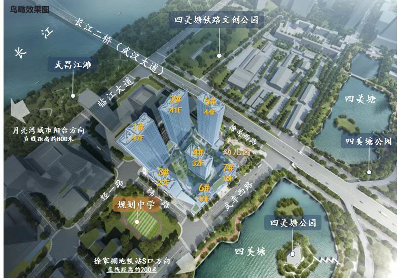 国铁城投.国樾滨江效果图