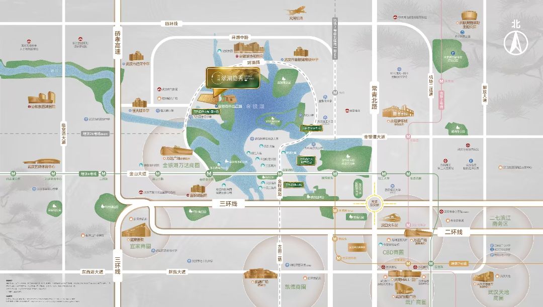 万科翠湖隐秀位置交通图