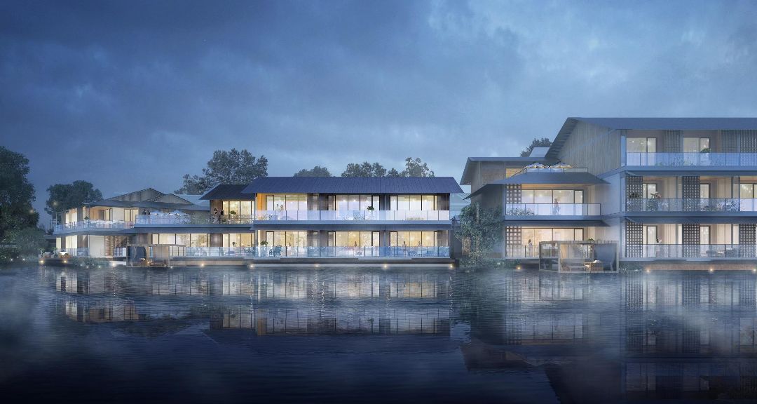 武汉甘露山文创城.江南里效果图