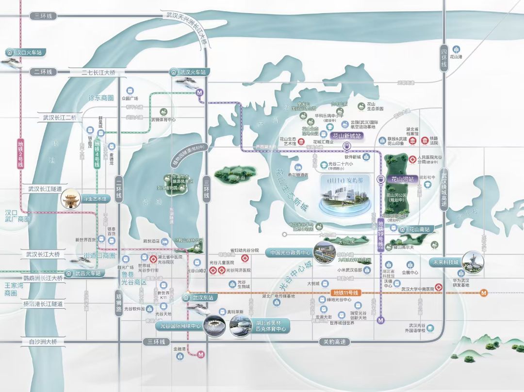 联投悦西湖位置交通图