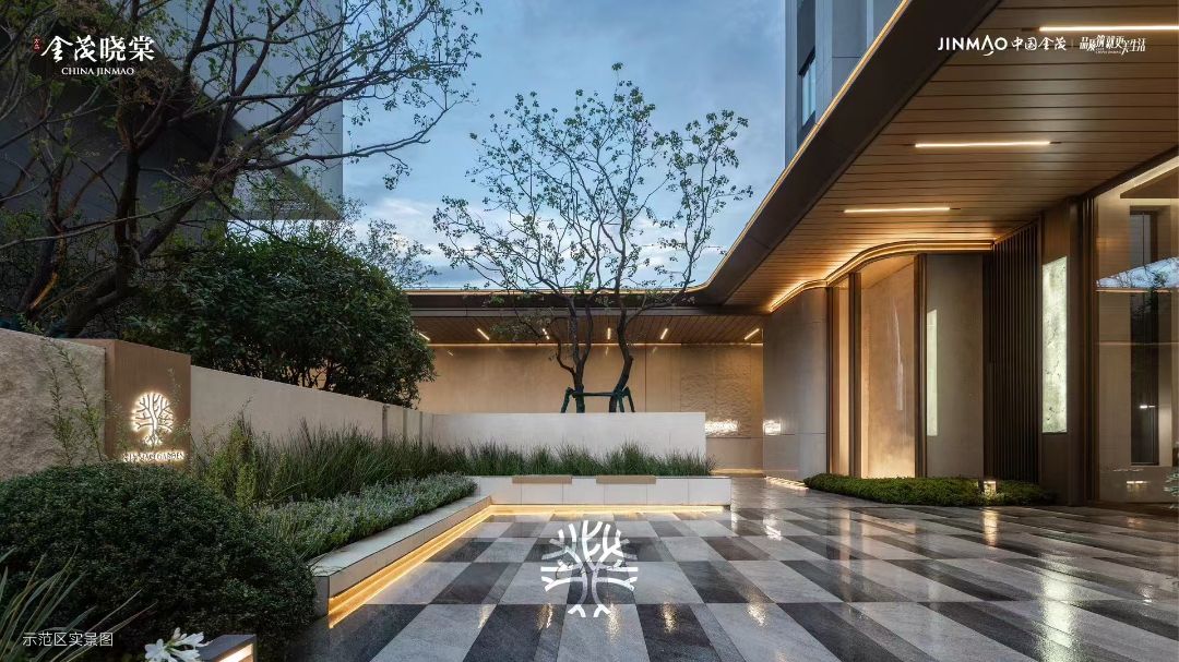 方岛金茂晓棠实景图