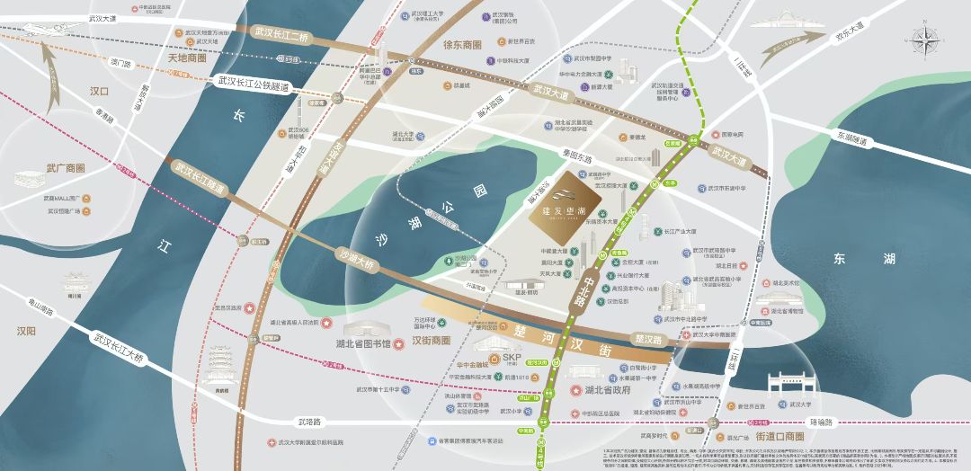 建发.望湖位置交通图