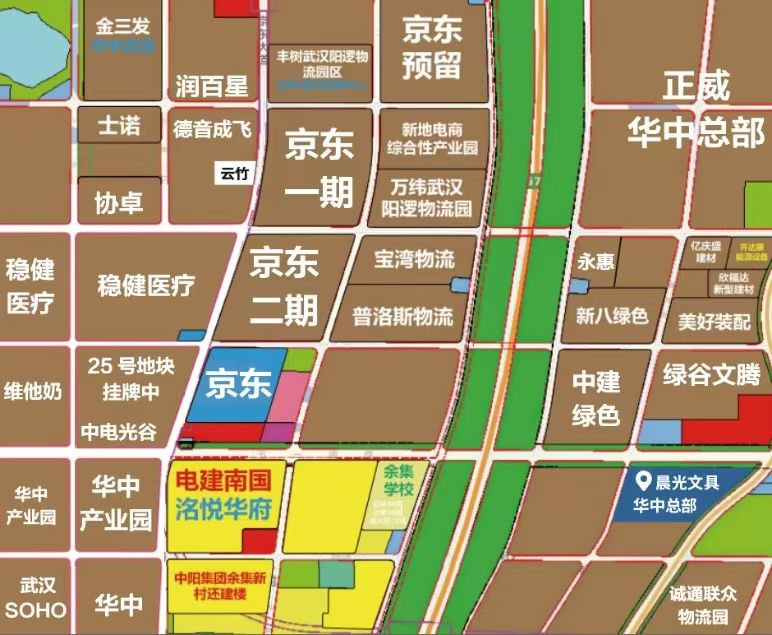 电建洺悦华府配套图